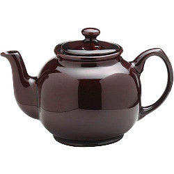 Price & Kensington Rockingham Brown Gloss Teapot - 1500ml (10 Cup)