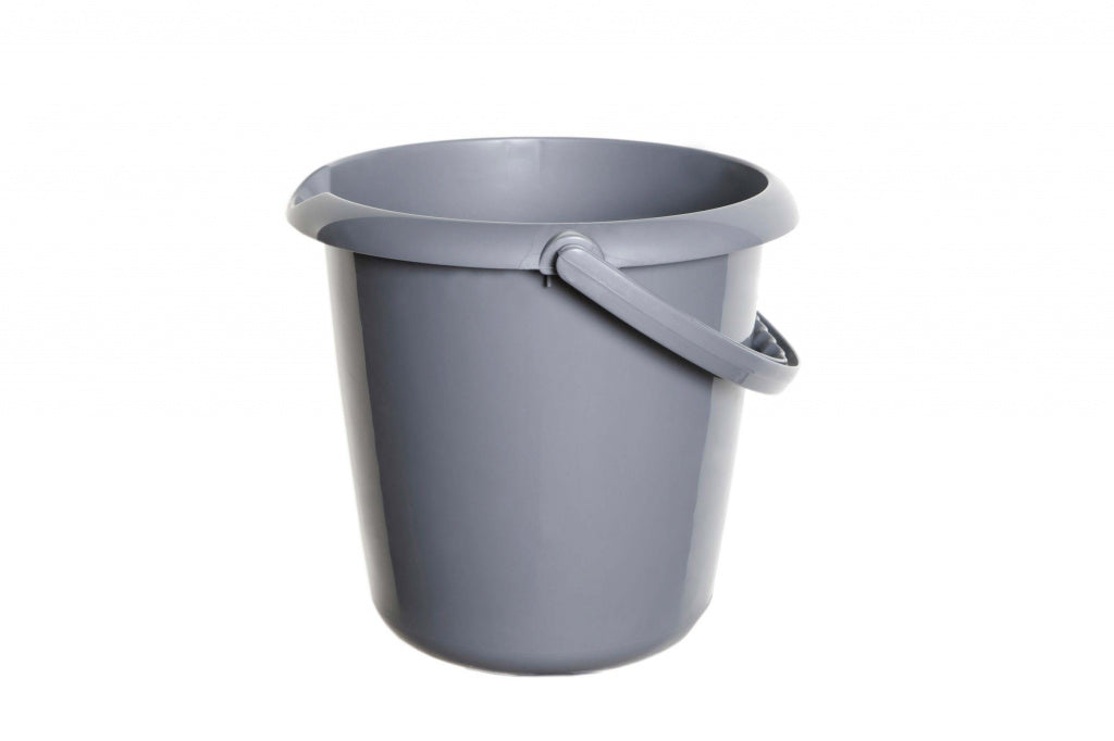 Whitefurze 5L Bucket - Silver