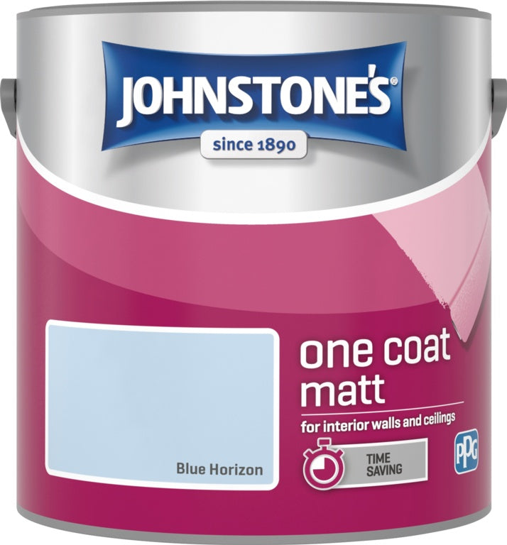 Johnstone's One Coat Matt 2.5L - Blue Horizon