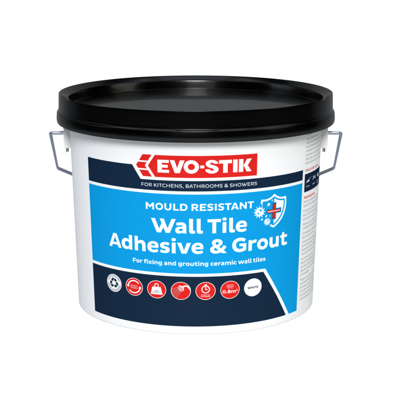 Evo-Stik Wall Tile Adhesive + Grout - Economy 1L