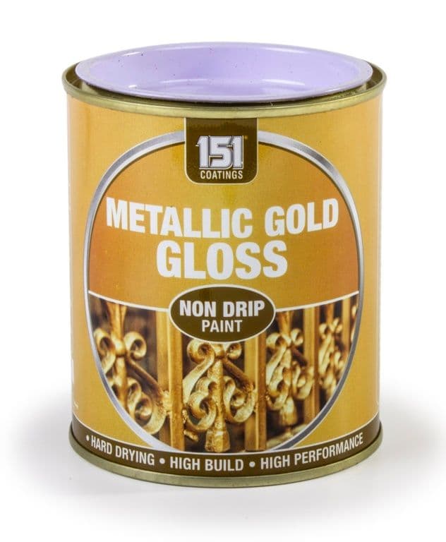 151 Coatings Metallic Gold Paint - 300ml