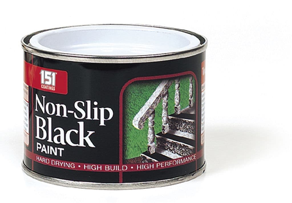 151 Coatings Non Slip Matt Paint - Black / 180ml