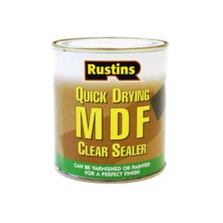 Rustins Quick Drying MDF Clear Sealer - 1L