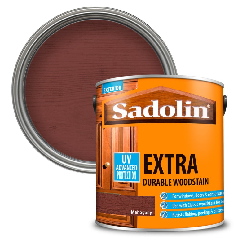 Sadolin Extra Durable Woodstain - 2.5L Mahogany