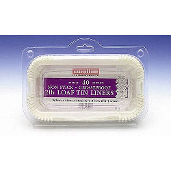Caroline Loaf Tin Liners (24) - 2lb