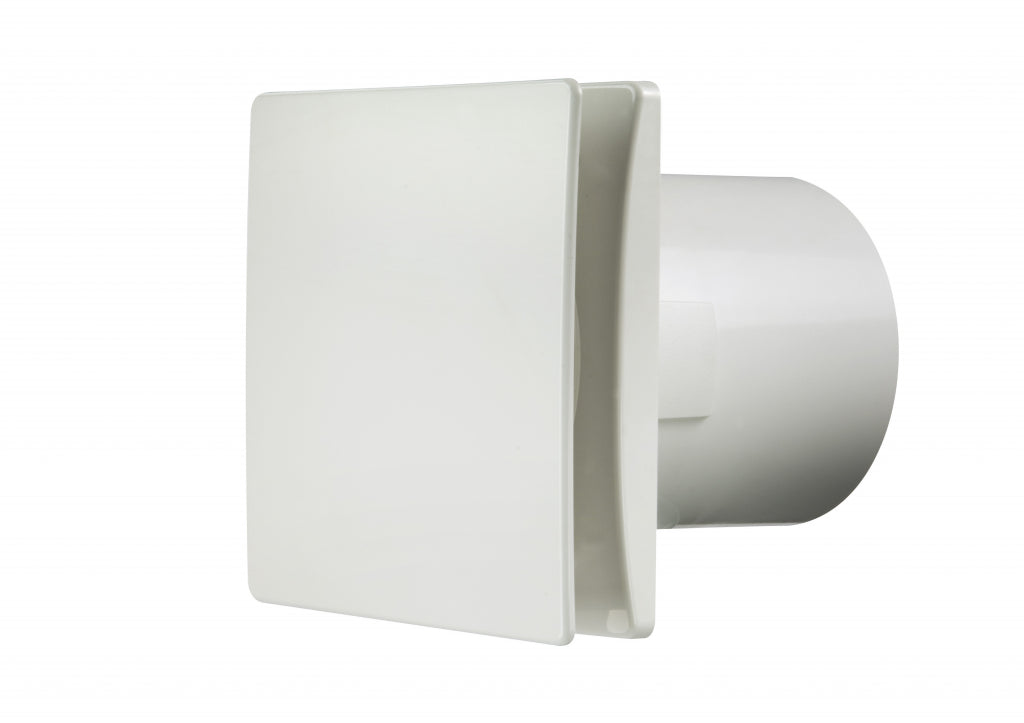 Manrose Tile Fan Adjustable Timer - White