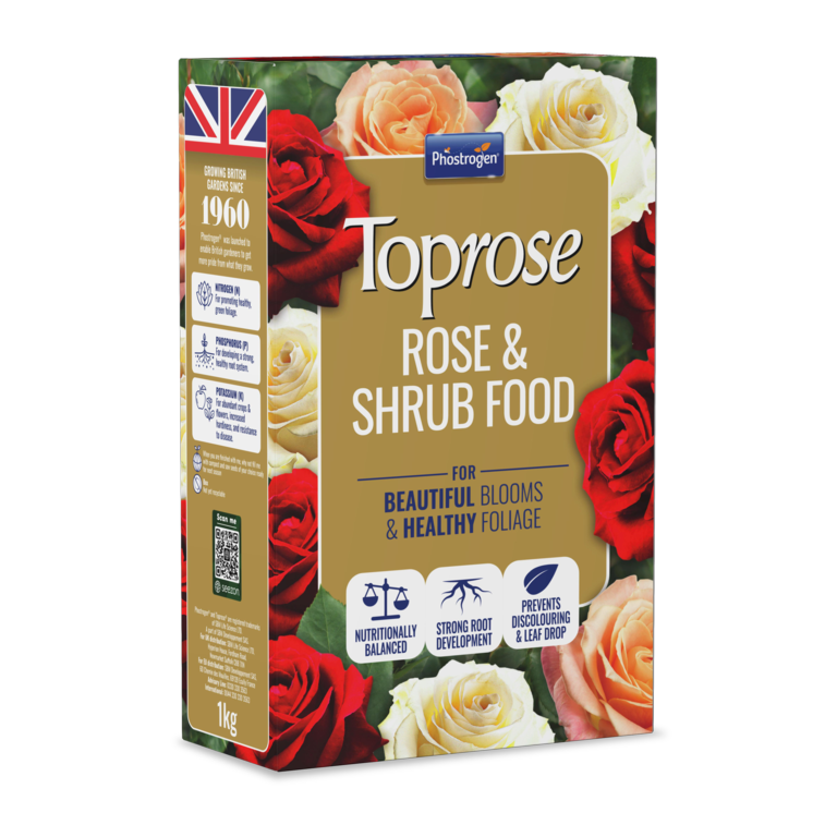 Toprose Rose & Shrub Feed - 1kg Carton