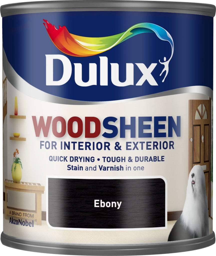 Dulux Woodsheen 250ml - Ebony