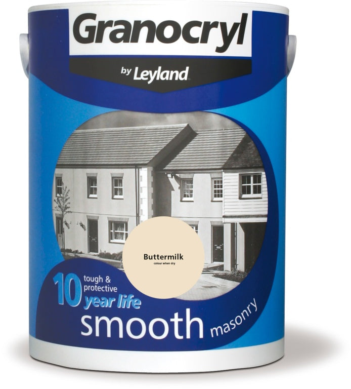 Granocryl Smooth Masonry 5L - Buttermilk
