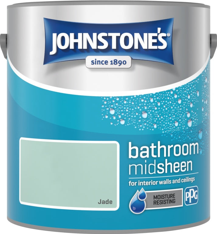 Johnstone's Bathroom Midsheen 2.5L - Jade