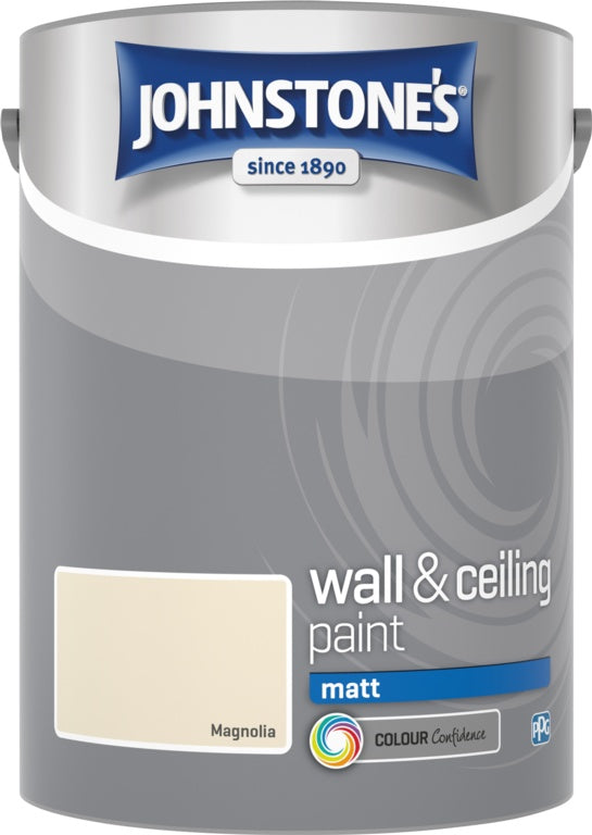 Johnstone's Wall & Ceiling Matt 5L - Magnolia
