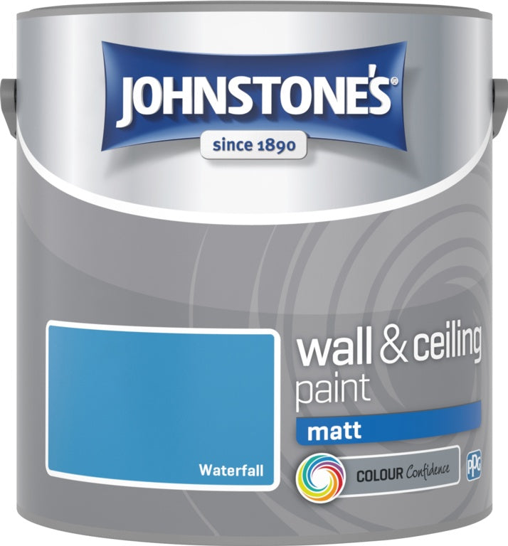 Johnstone's Wall & Ceiling Matt 2.5L - Waterfall