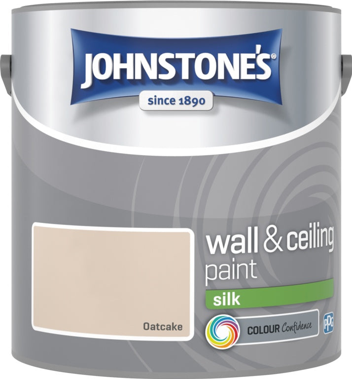 Johnstone's Wall & Ceiling Silk 2.5L - Oatcake