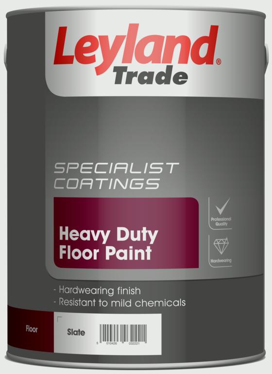 Leyland Trade Heavy Duty Floor Paint 5L - Slate