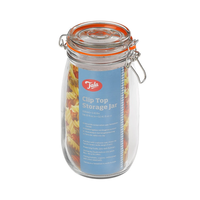 Tala Classic Airtight Lever Arm Storage Jar - 1500ml /3 1/4Lb