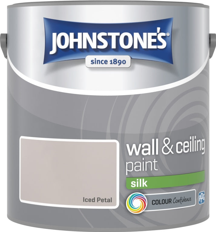 Johnstone's Wall & Ceiling Silk 2.5L - Iced Petal