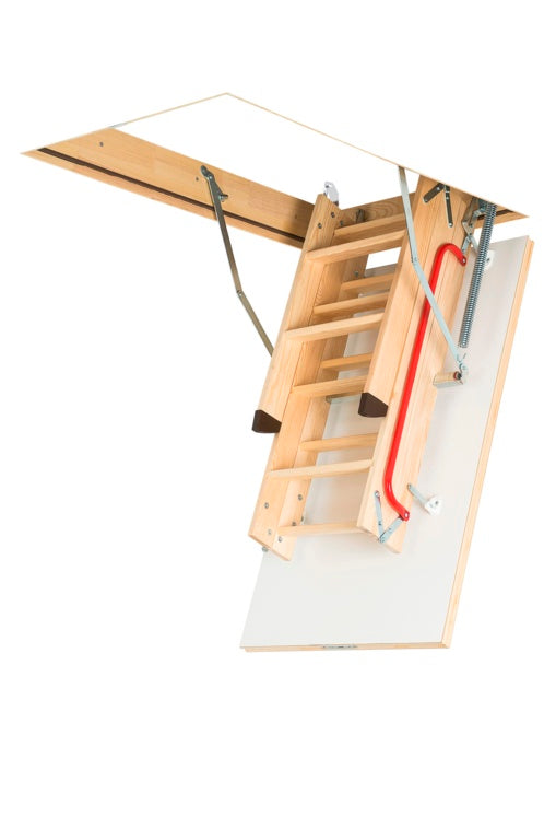 Fakro Wooden Folding Section Loft Ladder - 55 x 111cm