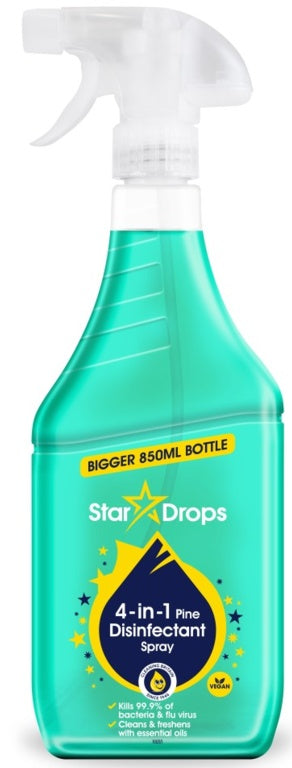 Stardrops Pine Scented Disinfectant - 850ml