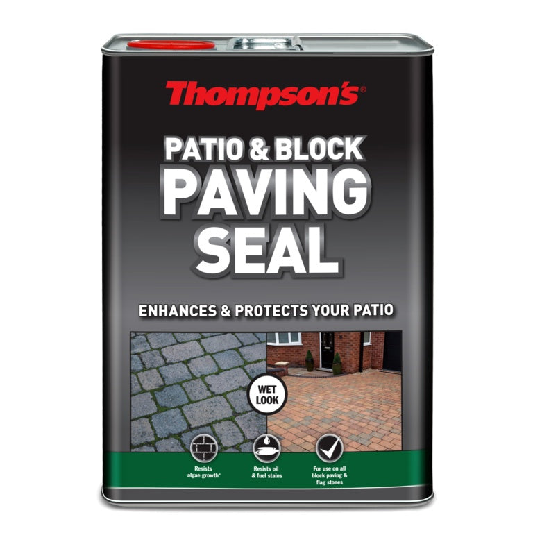 Thompson's Patio & Block Paving Seal 5L - Wet Look