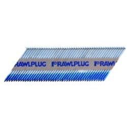 Rawlplug Paper Collated Nails With Fuel Cell Ring Galv - 3.1X75
