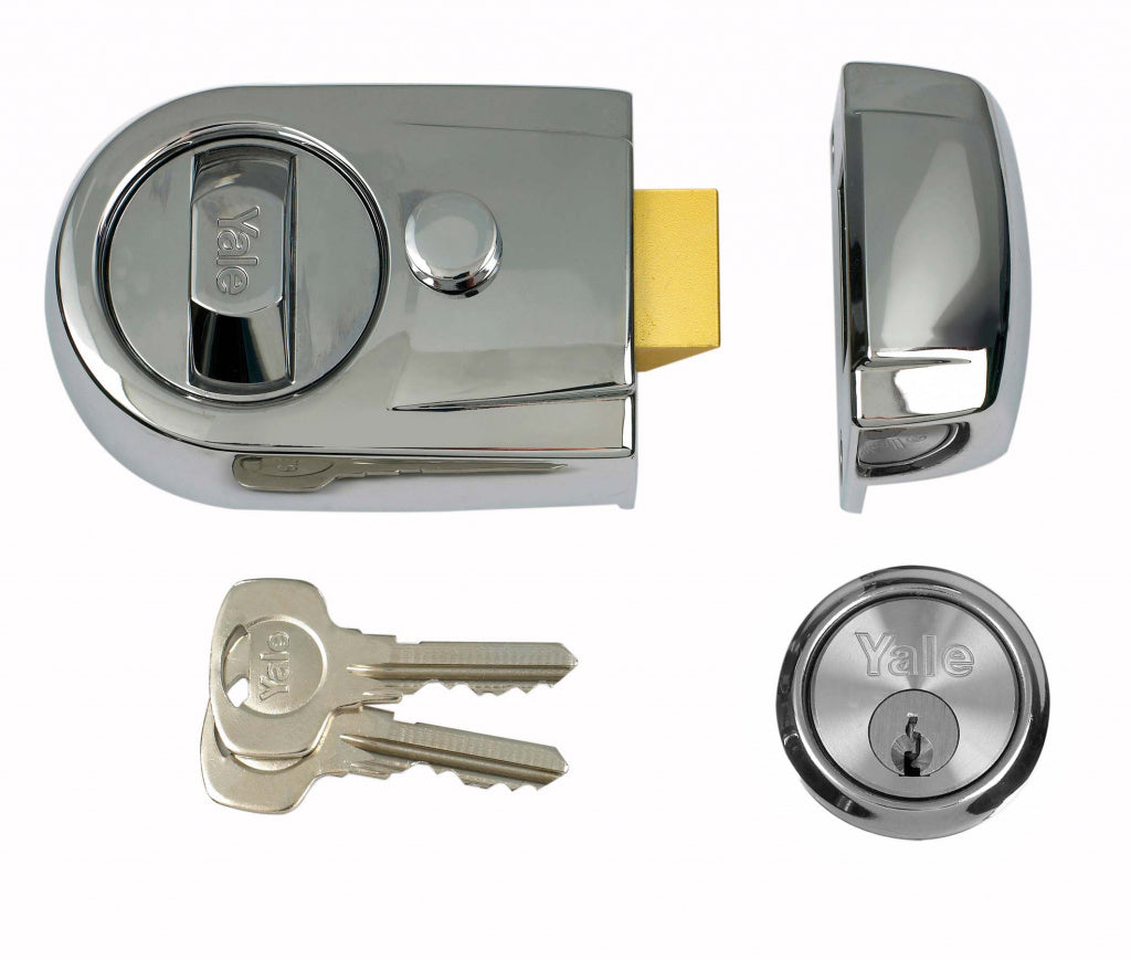 Yale Y3 Nightlatch - Visi Pack - Chrome