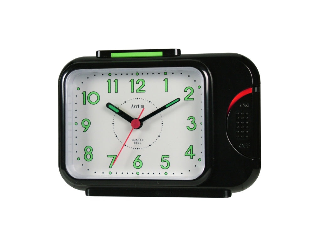 Acctim Sonnet Alarm Clock - Black