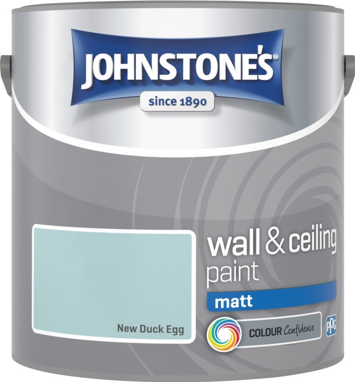 Johnstone's Wall & Ceiling Matt 2.5L - New Duck Egg