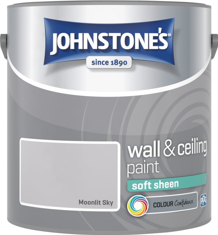 Johnstone's Wall & Ceiling Soft Sheen 2.5L - Moonlit Sky
