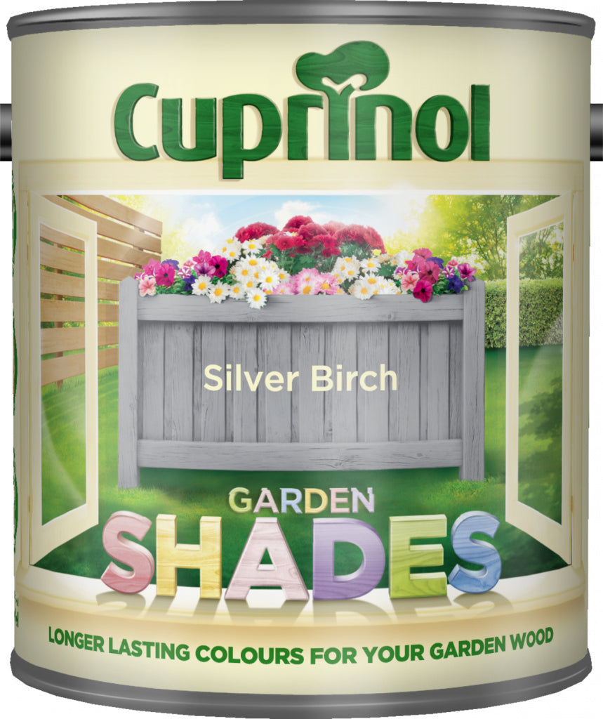 Cuprinol Garden Shades 1L - Silver Birch