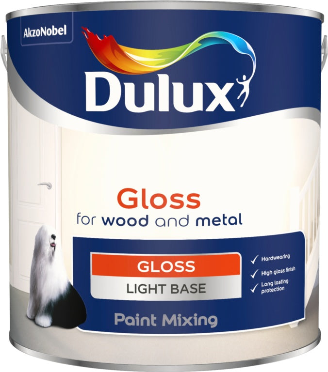 Dulux Colour Mixing Gloss Base 2.5L - Light