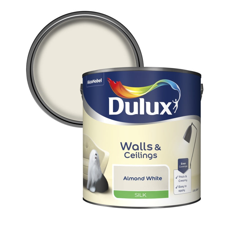 Dulux Silk 2.5L - Almond White