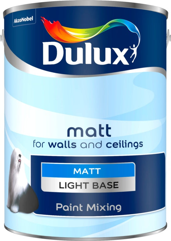 Dulux Colour Mixing 5L - Light Matt Base