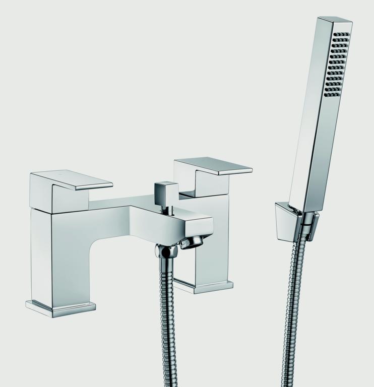 SP Ellen Bath Shower Mixer Tap - W 228mm H 120mm D 143mm