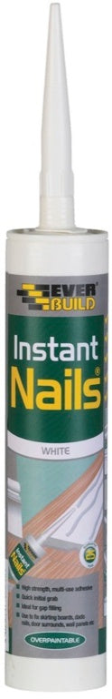 Everbuild Instant Nails - C3 | White