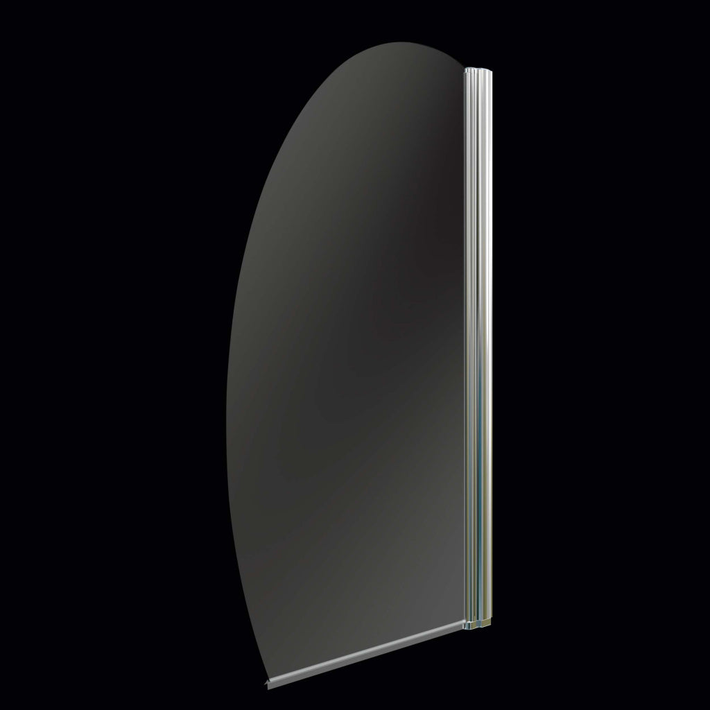 SupaPlumb Oval Bath Screen - 1400 x 800mm