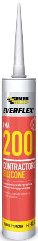 Everbuild Silicone 200 - 295ml White