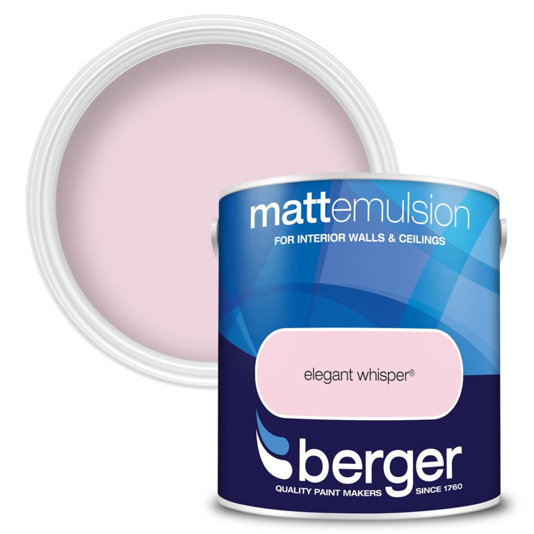 Berger Matt Emulsion 2.5L - Elegant Whisper