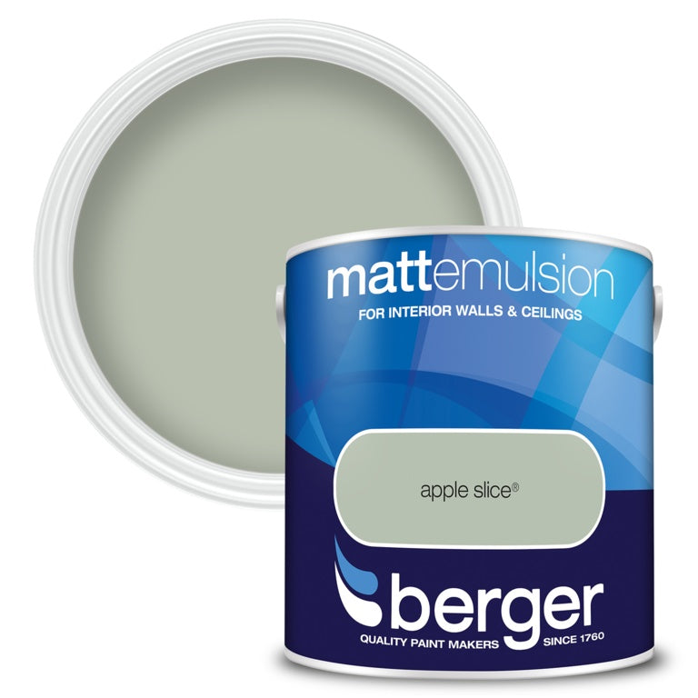 Berger Matt Emulsion 2.5L - Apple Slice