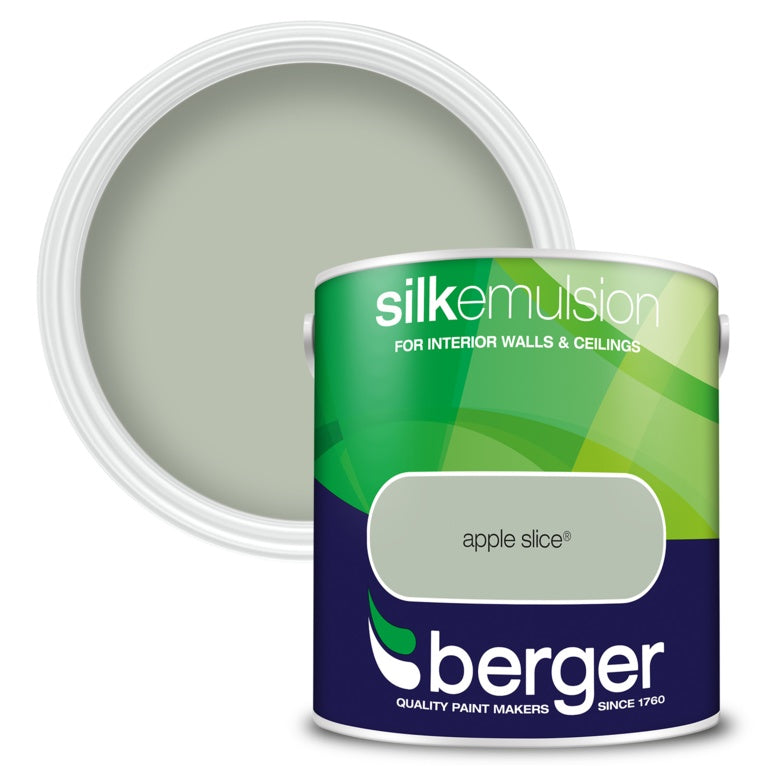 Berger Silk Emulsion 2.5L - Apple Slice