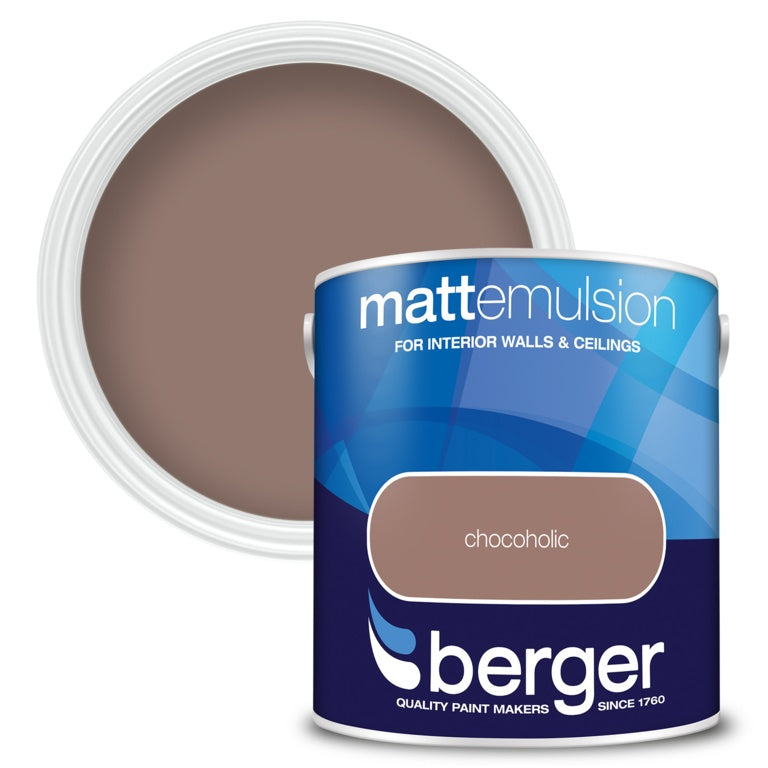 Berger Matt Emulsion 2.5L - Chocoholic