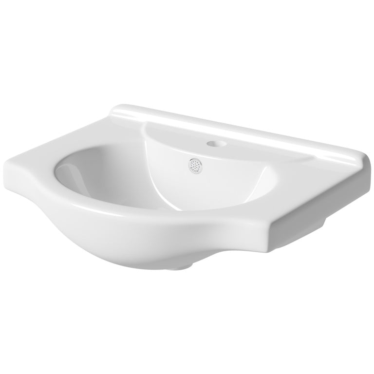 SP Cloakroom Collection Vanity Unit Basin 550mm - W: 520mm H: 190mm D: 450mm