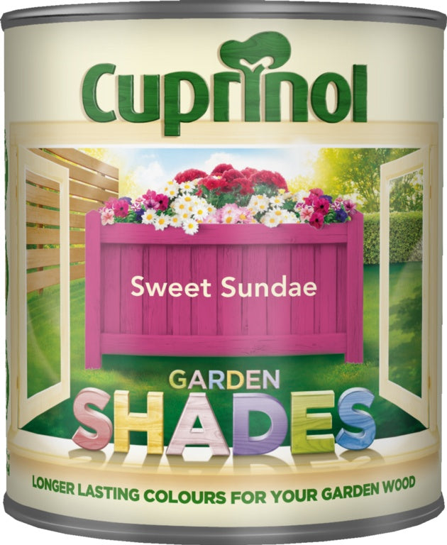 Cuprinol Garden Shades 1L - Sweet Sundae