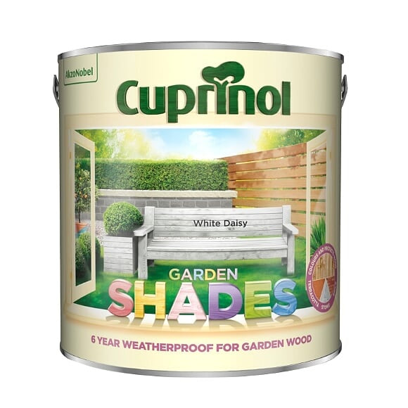 Cuprinol Garden Shades 2.5L - White Daisy