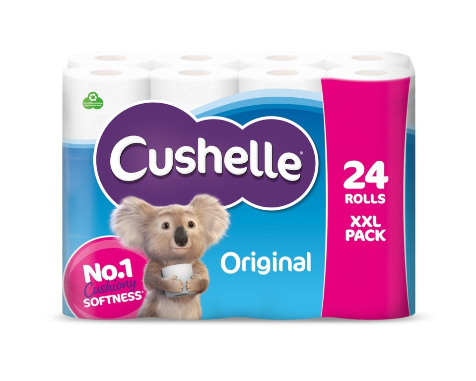 Cushelle Toilet Roll - 24 Pack