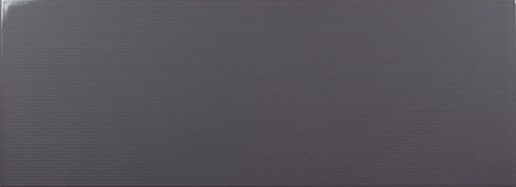 Johnson Tiles Vivid Wall Tile 400 x 150 x 10mm - Dark Grey Pinstripe