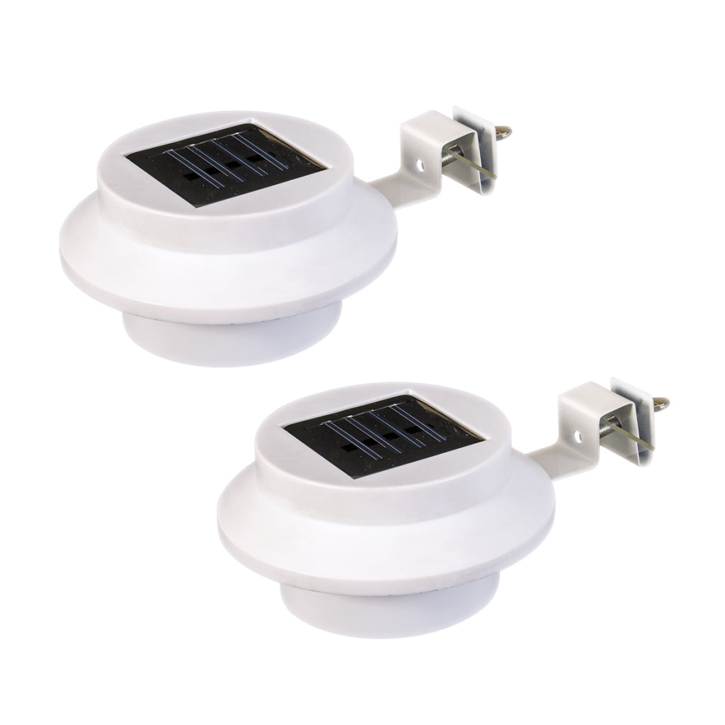 GardenKraft Solar LED Gutter Lights - Pack 2