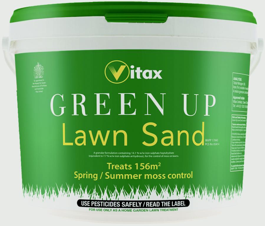 Vitax Green Up Lawn Sand - Treats 156m2