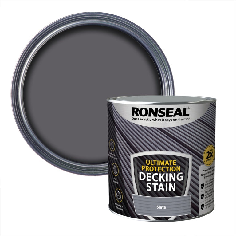 Ronseal Ultimate Protection Decking Stain 2.5L - Slate