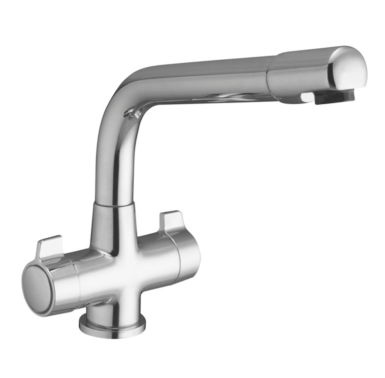 SupaPlumb Mono Block Mixer Sink Tap - H: 230mm D:230mm Diameter: 45mm