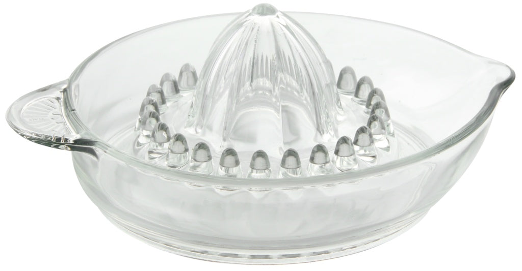 Fackelmann Glass Lemon Squeezer Press - 24 cm